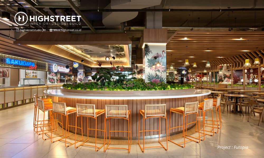 Konsep Modern untuk Desain Interior Food Court